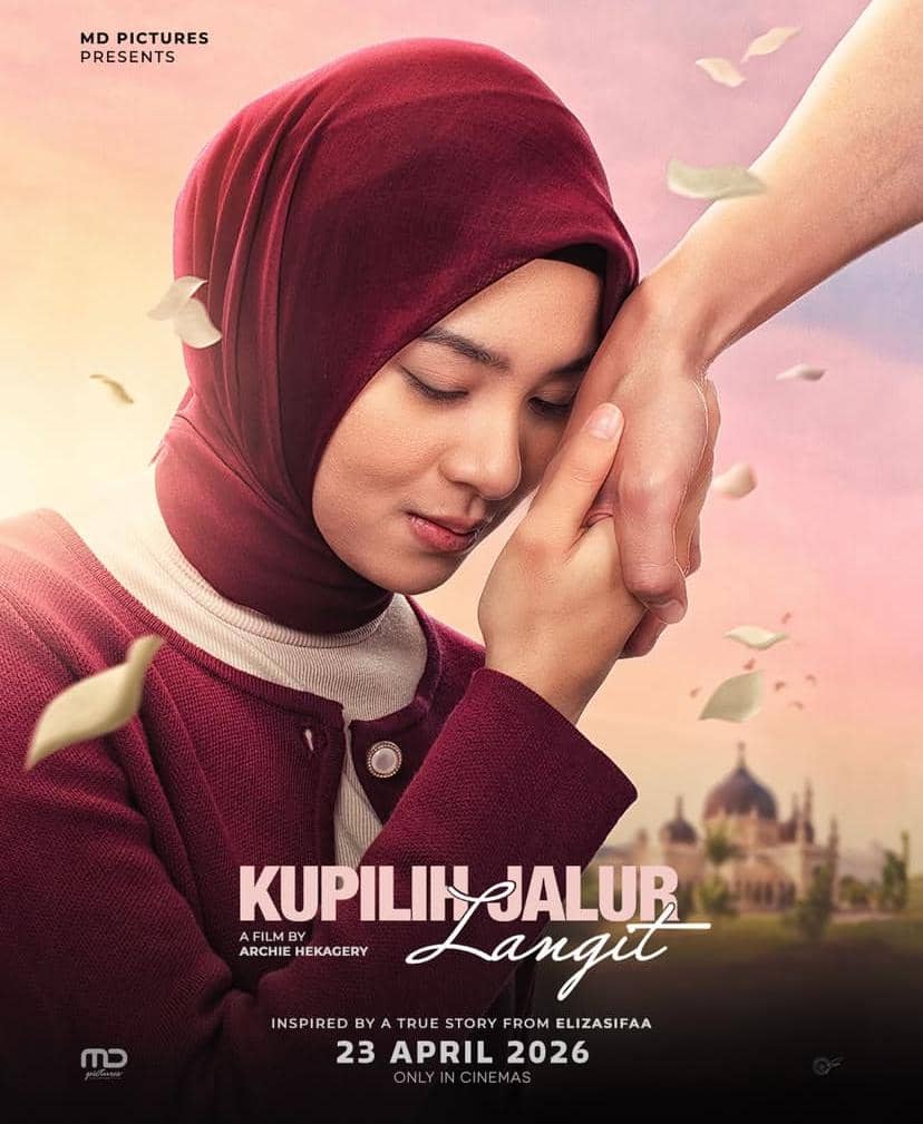 poster film Kupilih Jalur Langit
