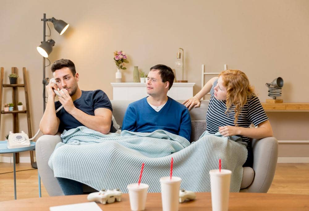 ilustrasi waktu yang kurang tepat untuk ngobrol 