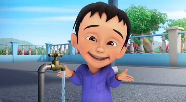 Fizi tak sengaja menelan air ketika puasa.