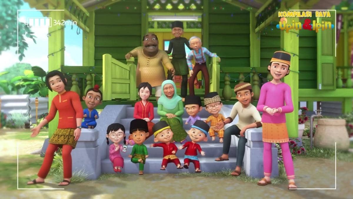 Cuplikan Upin & Ipin episode Raya Penuh Makna