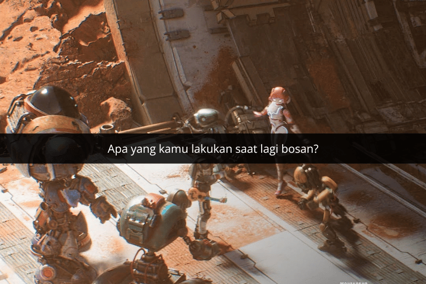 cuplikan film Pelangi di Mars