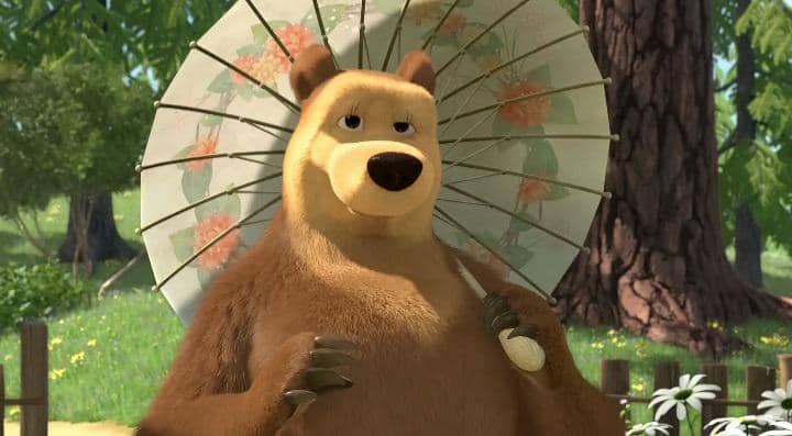 Lady Bear dalam Masha and The Bear