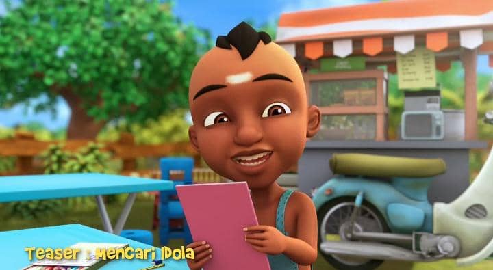 karakter Rajoo anak Uncle Muthu dalam animasi Upin & Ipin