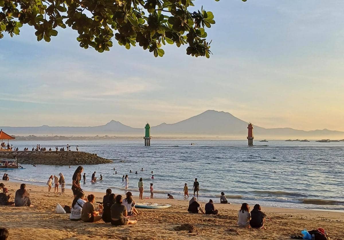 Potret Pantai Sanur, Bali 