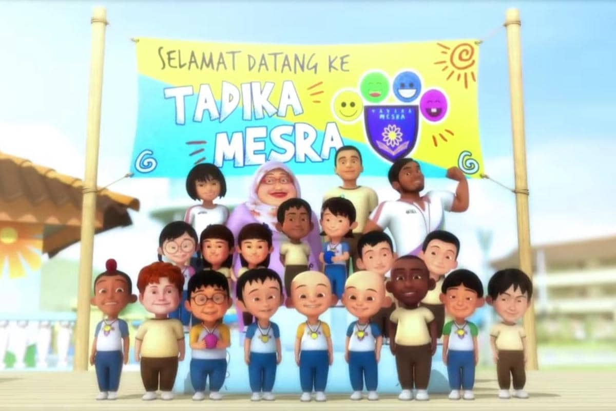Perlombaan yang diadakan di Tadika Mesra Upin & Ipin