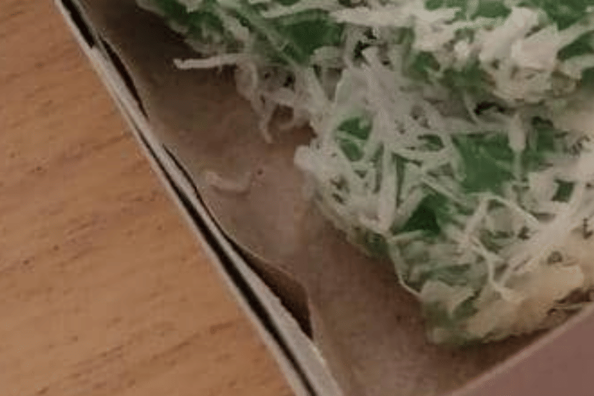 Potret klepon berbalut parutan kelapa segar 