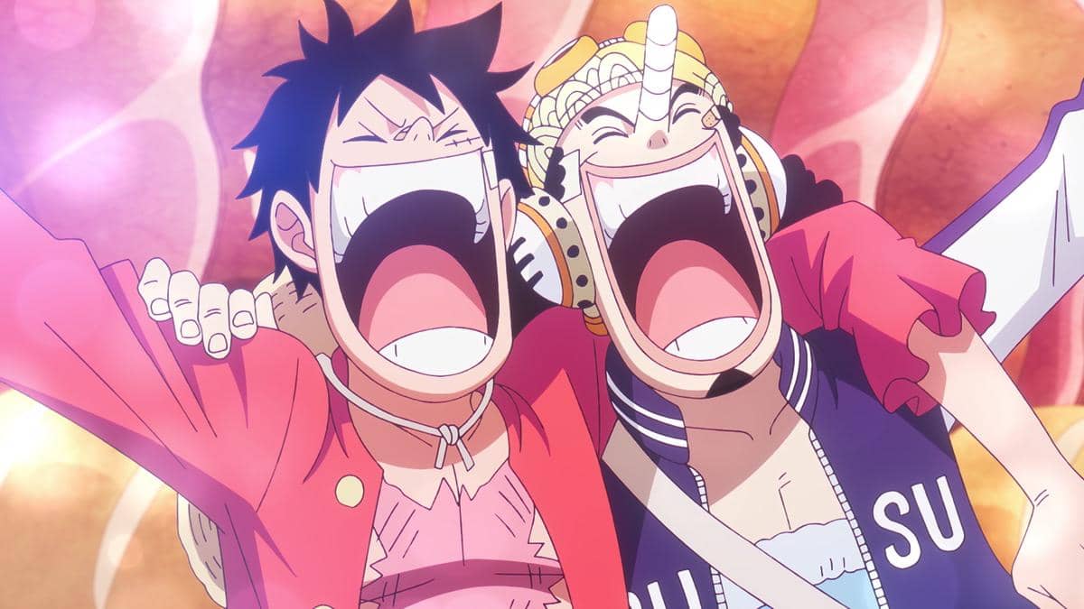 potret Luffy dan Usopp