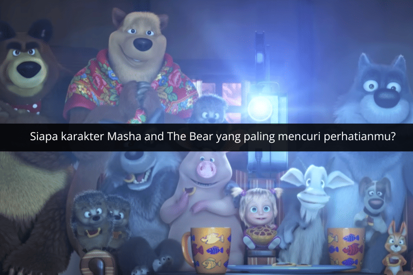 cuplikan Masha and the Bear