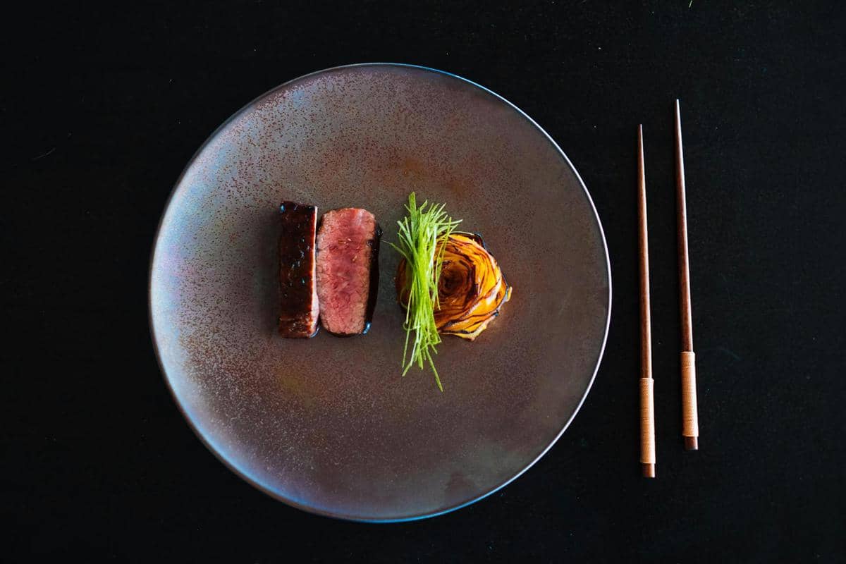 ilustrasi tekstur wagyu