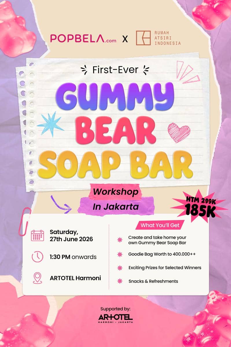 Popbela x ATSIRI: "First Ever Gummy Bear Soap Workshop"