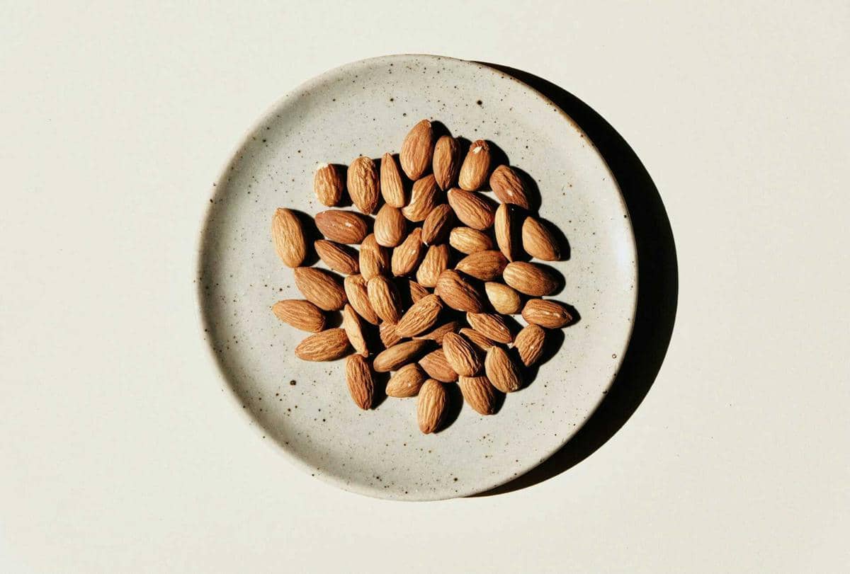 ilustrasi kacang almond