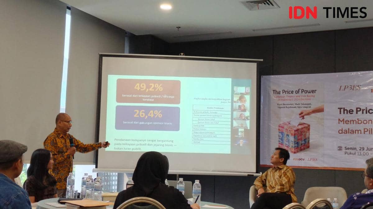 LP3ES: Mahar Politik Paslon ke Partai di Pilkada 2024 Tembus Rp9,4 T