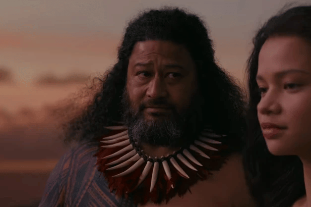 Potret John Tui dalam film Moana