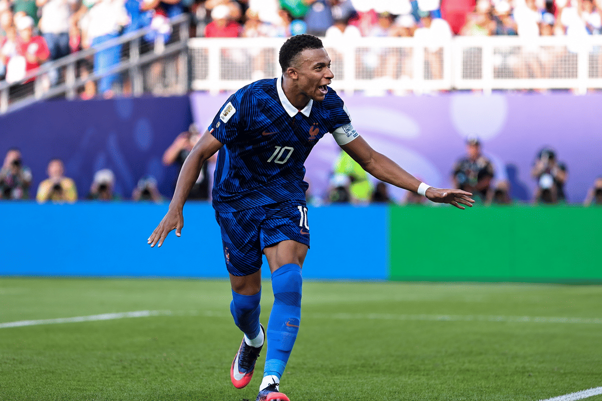 Kylian Mbappe as a France Striker