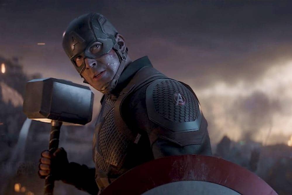 Chris Evans dalam film Avengers: Endgame