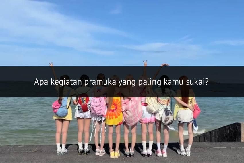 Potret Hearts2Hearts dalam unggahan akun Instagram resmi mereka yang dibagikan kepada para penggemar.