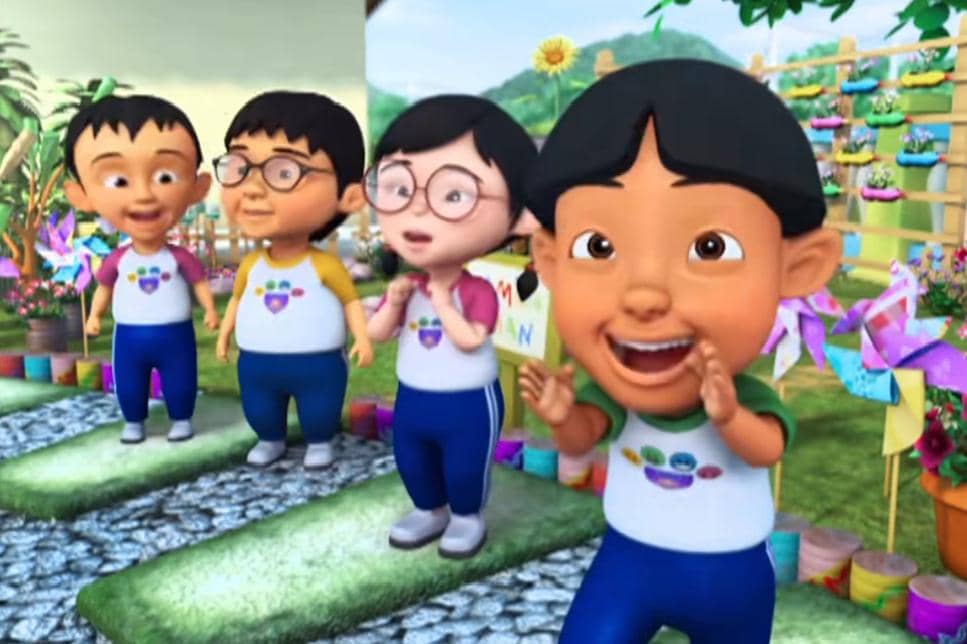 kontes taman tercantik antarkelas di Tadika Mesra