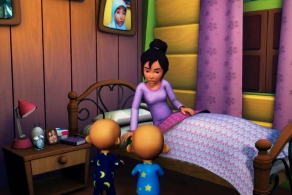 tips menata kamar tidur untuk remaja perempuan ala milik Kak Ros di Upin & Ipin