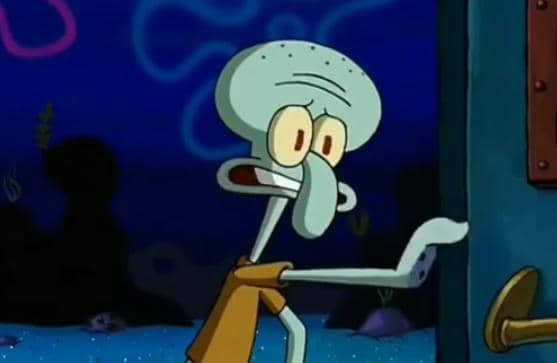 Squidward tentacle 