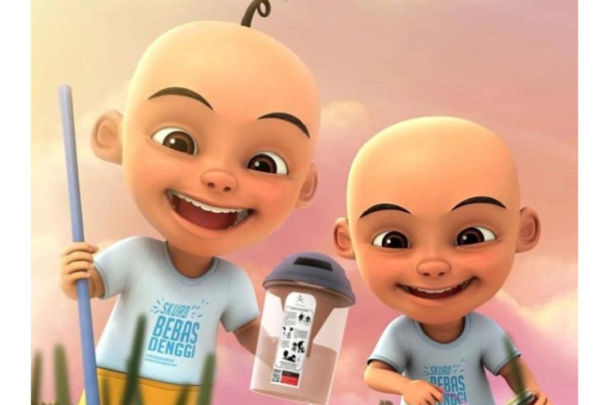 tips melawan nyamuk nakal ala kartun Upin & Ipin