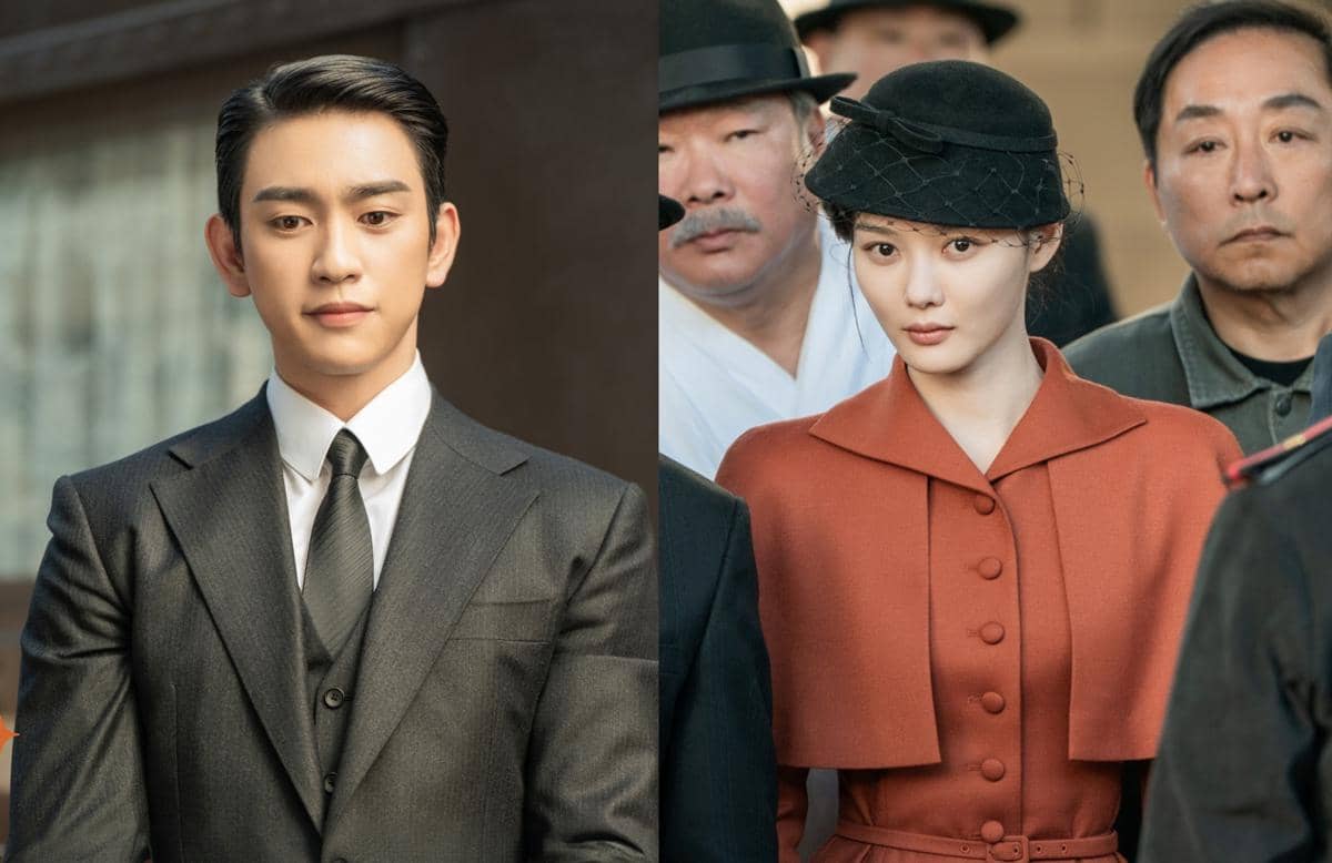 Kim You-jung and Park Jin-young in period costumes in 100 Days of Deception