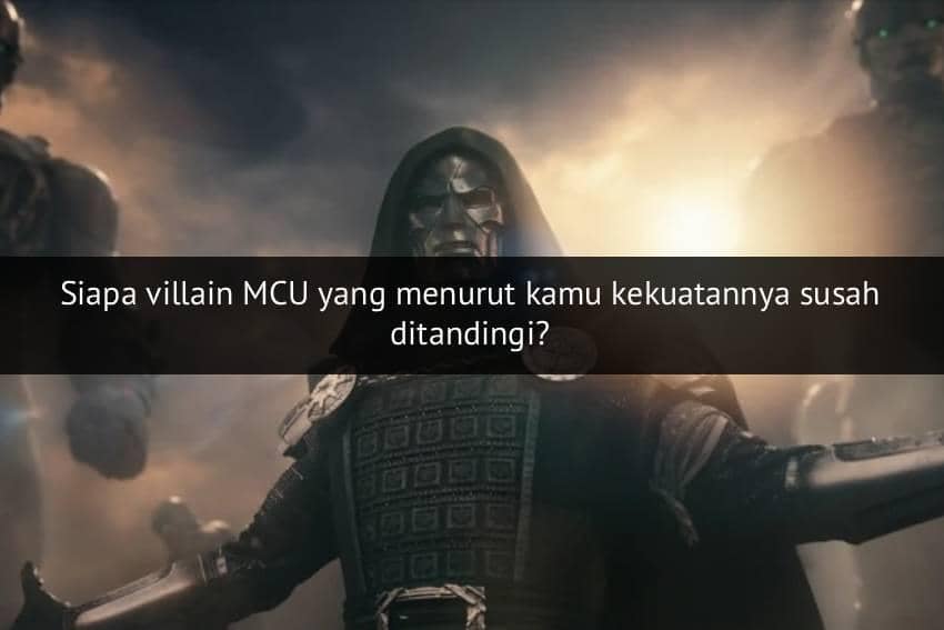 Cuplikan trailer Avengers: Doomsday produksi Marvel Studios sebagai materi promosi film yang akan datang.