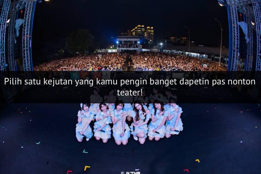 Potret para anggota JKT48 yang dibagikan melalui akun Instagram resmi grup idola tersebut di media sosial.