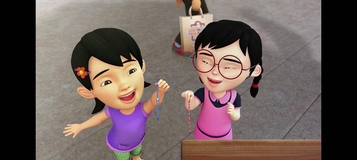 cuplikan serial Upin & Ipin