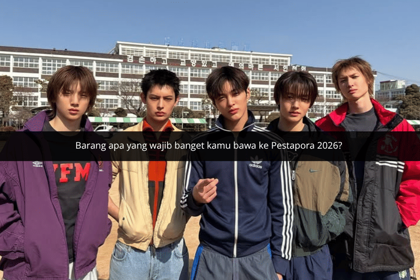 Potret CORTIS dari unggahan Instagram resmi, menampilkan para anggotanya dalam sebuah foto berformat potret.