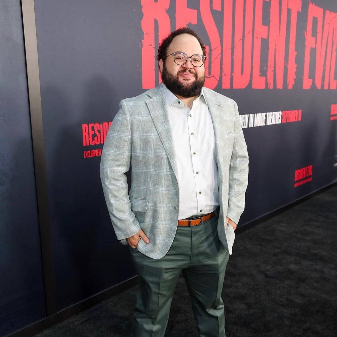 Potret pemain Resident Evil Zach Cherry