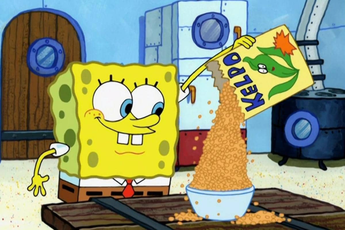 Kelpo, sereal kemasan yang dimakan SpongeBob sebagai menu sarapan