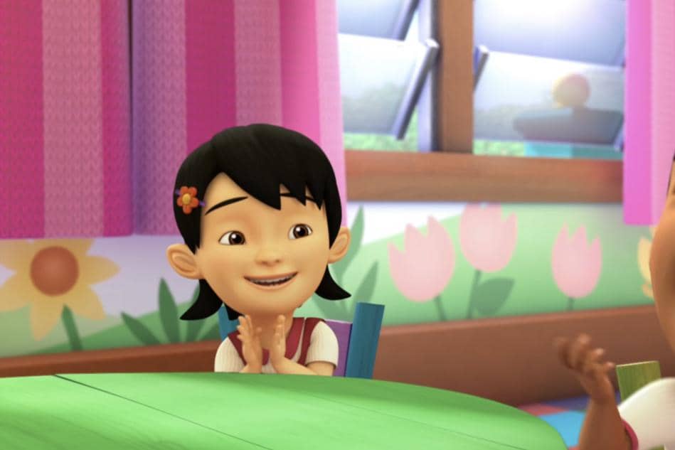 cuplikan serial animasi Upin & Ipin