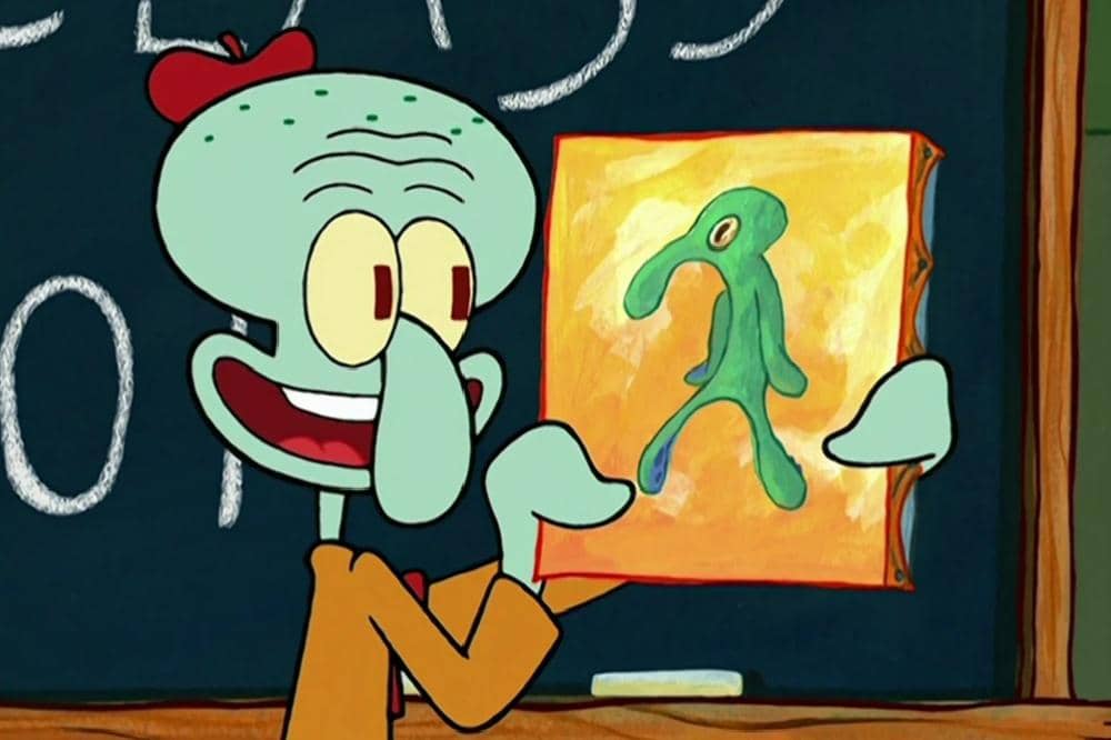 "Bold and Brash", lukisan Squidward yang populer jadi meme netizen