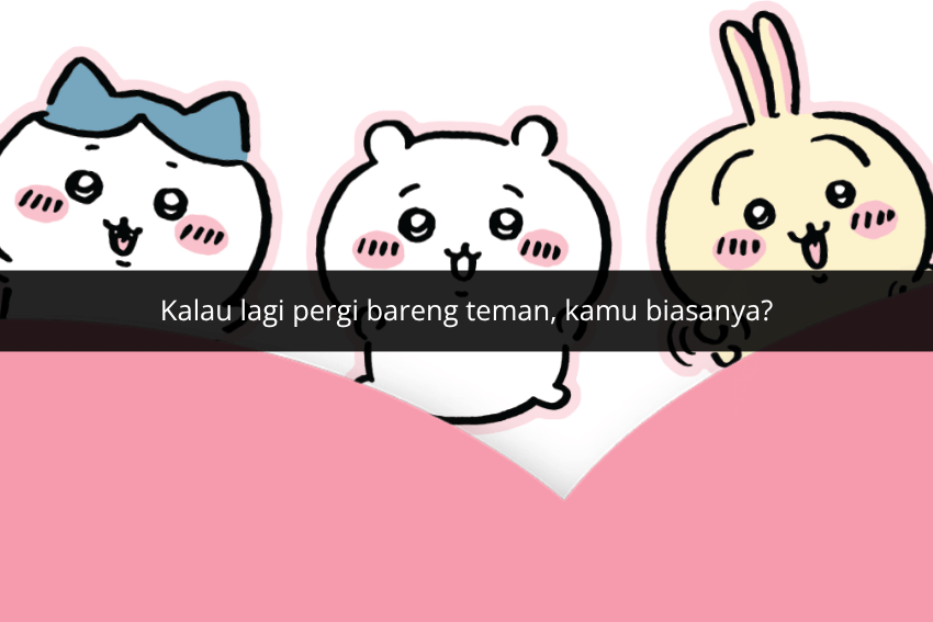 karakter di animasi Chiikawa