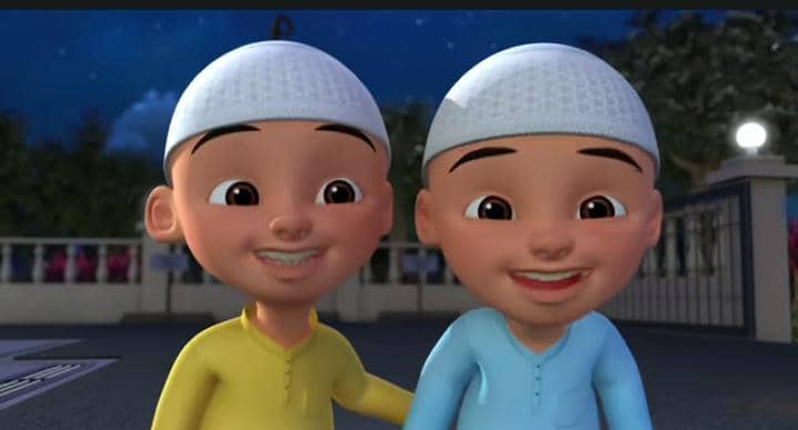 Upin & Ipin Episode Ramadan Saat ingin pergi tarawih