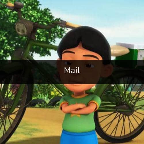 Upin dan Ipin, dua karakter dari serial animasi produksi Les' Copaque Production, dalam dokumentasi resmi.