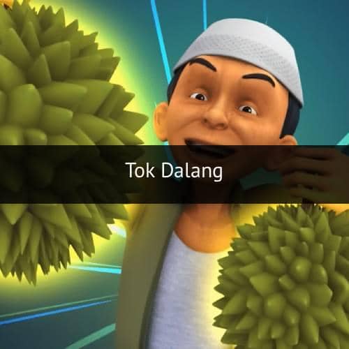 Karakter animasi Upin dan Ipin dari Les' Copaque Production tampil dalam ilustrasi promosi serial tersebut.