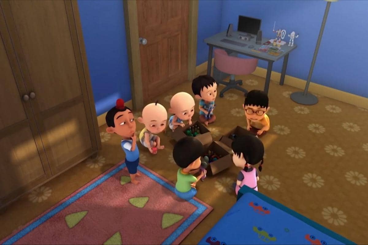 kamar Ehsan di Upin & Ipin 