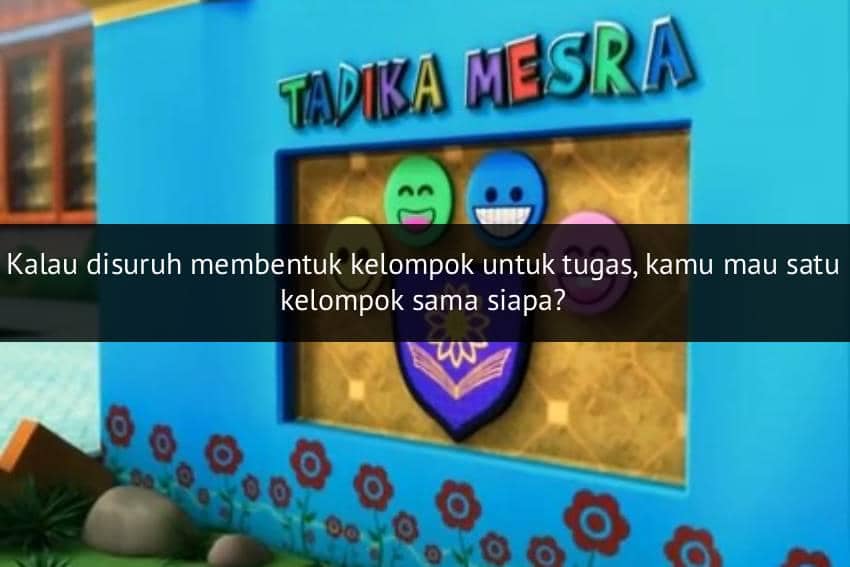 Ilustrasi karakter animasi Upin dan Ipin dari Les' Copaque Production dalam materi promosi serial anak.