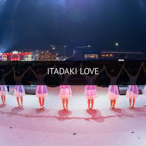 Visual pada unggahan akun Instagram resmi JKT48 yang berkaitan dengan aktivitas grup idola asal Indonesia.