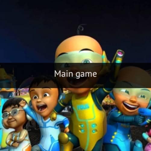 Dua karakter animasi Upin dan Ipin tampil berdampingan dalam materi resmi Les' Copaque Production untuk serial animasi.